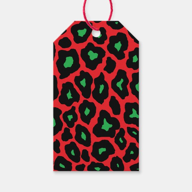 Pop Leopard Presentetikett (Framsidan)