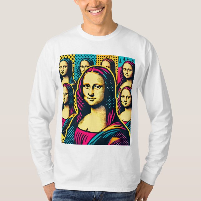 Pop Lisa T Shirt (Framsida)