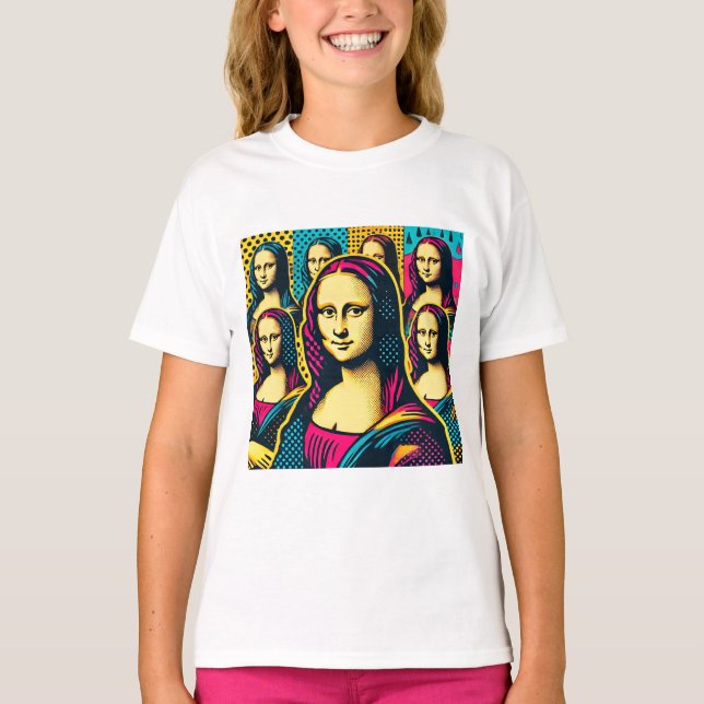 Pop Lisa T Shirt (Framsida)