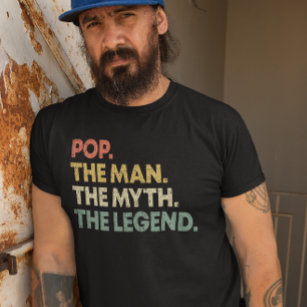 Pop människan, myten, den förklarande retro som dr t shirt
