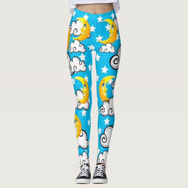 Pop Mode Sleepytime PJ Leggings (Framsida)