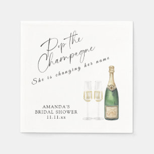 Pop-Möhippan Champagne Pappersservett