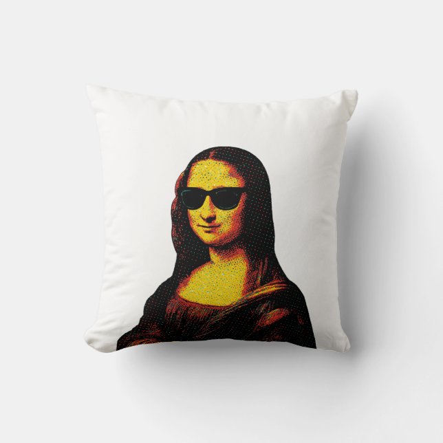 Pop Monna Lisa vid Kudde (Framsida)