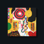 Pop Music Canvastryck<br><div class="desc">Gratulerar till kärlek för popmusik med den här vibrerande samlingen av popmusik party dekorationer,  hemdekanter,  köksartiklar,  kläder med mera! Oavsett om du är värd för en musiktematisk bash,  spränger din livsmiljö eller uppdaterar din garderoba,  så är de här designerna perfekt för musik i älskare i alla åldrar.</div>