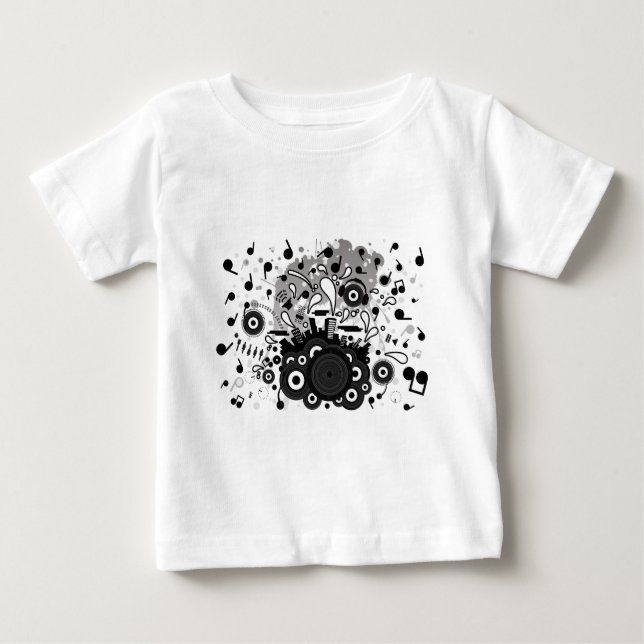 POP_MUSIC T-SHIRT (Framsida)