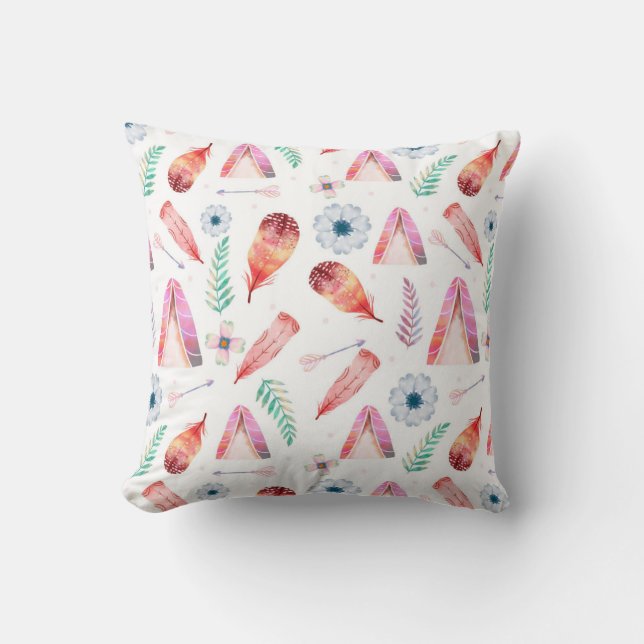 Pop of Joy Throw Pillow Kudde (Framsida)