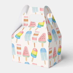 Pop on Over and Chill Ice-kräm Barns födelsedag Presentaskar