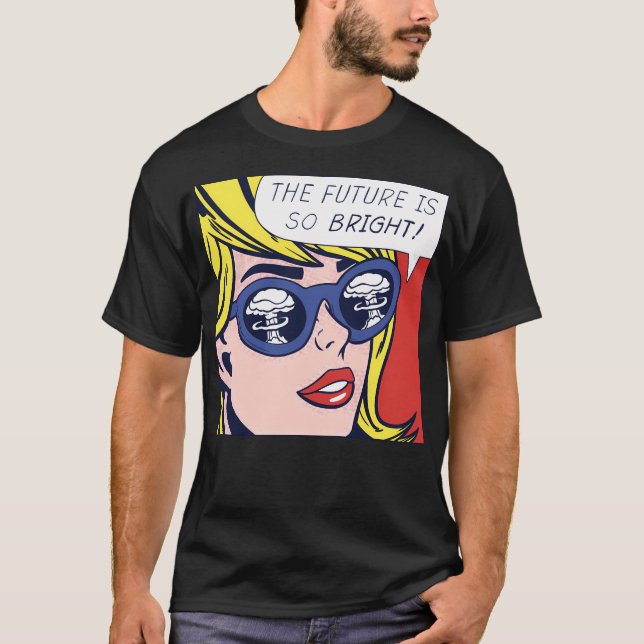 Pop Optimistic Girl T Shirt (Framsida)