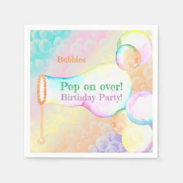 Pop över Barns födelsedag Party Pappersservett