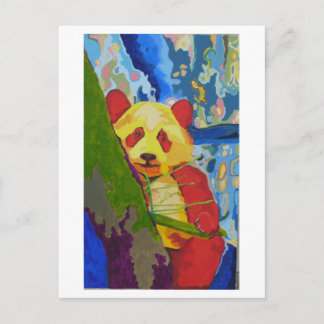 Pop Panda postcard Vykort