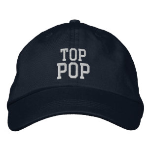 Pop, Pappa, pappa... Sockel Broderad Keps