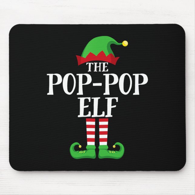 Pop-pop Elf Matching Family Group jul Party Musmatta (Framsidan)