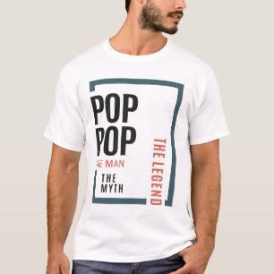 Pop-pop mannen, myten, den tyske pappan t shirt