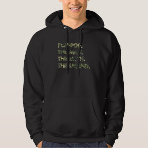 Pop pop, mannen, myten, Tjocken av legionskat. Hoodie