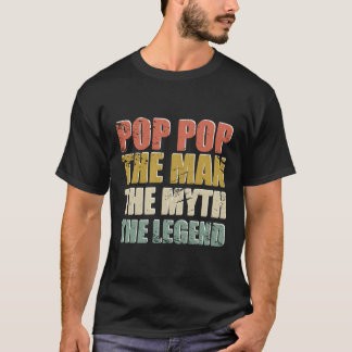 Pop-pop myten om det förklarande Fars dag T Shirt