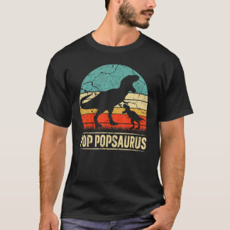Pop Popsaurus t Rex Dinosaur Pop Saurus Family Shirt