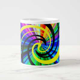 Pop psychedelic jumbo mugg