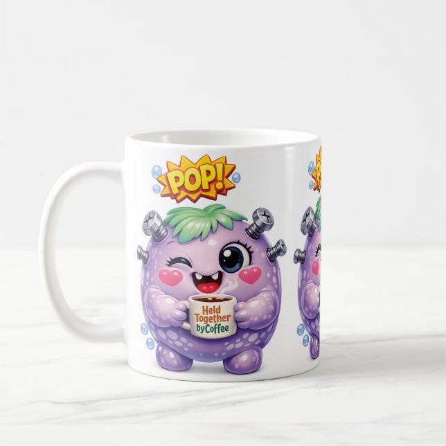 Pop Purple Kaffemugg (Vänster)