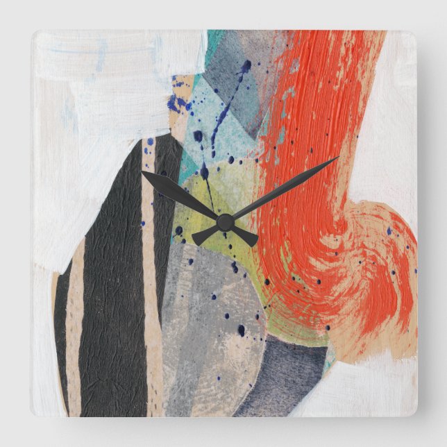 Pop Quirk I Fyrkantig Klocka (Framsida)