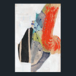 Pop Quirk I Poster<br><div class="desc">Pop Quirk I av Jennifer Goldberger. Varierande struktur,  färg och former har använts för att skapa en coola biet i modern konst. | 161804FN</div>