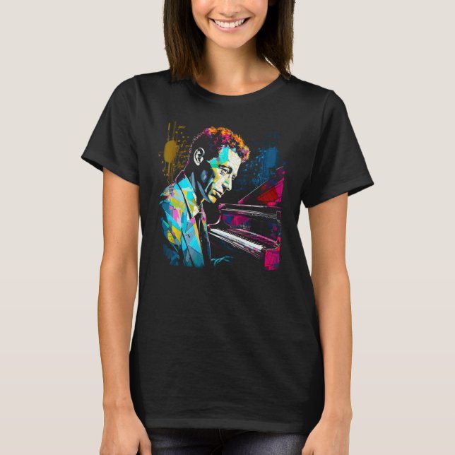 Pop Sergei Rachmaninoff T Shirt (Framsida)