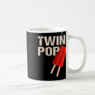 Pop Shirt Present Till Farfar Tvillingar Pappa Far Kaffemugg
