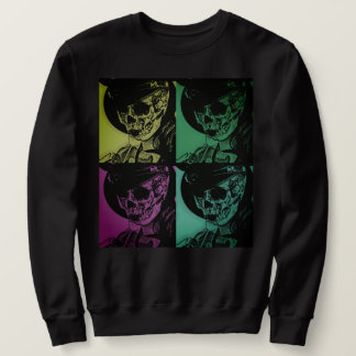 Pop Skull Flicktröja Lång Ärmad Tröja