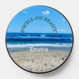pop socket - jordens dag - dröj vid beauty beach