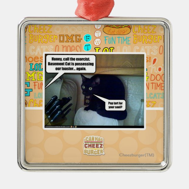 Pop som är syrlig för din soul? julgransprydnad metall (Framsidan)