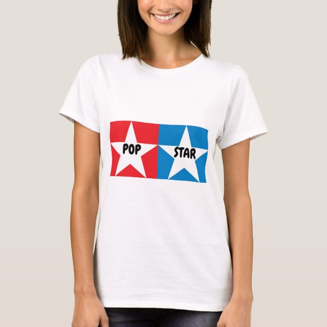 POP STAR T-Shirt (Framsida)
