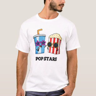 Pop Stars Funny Snack Pun T Shirt