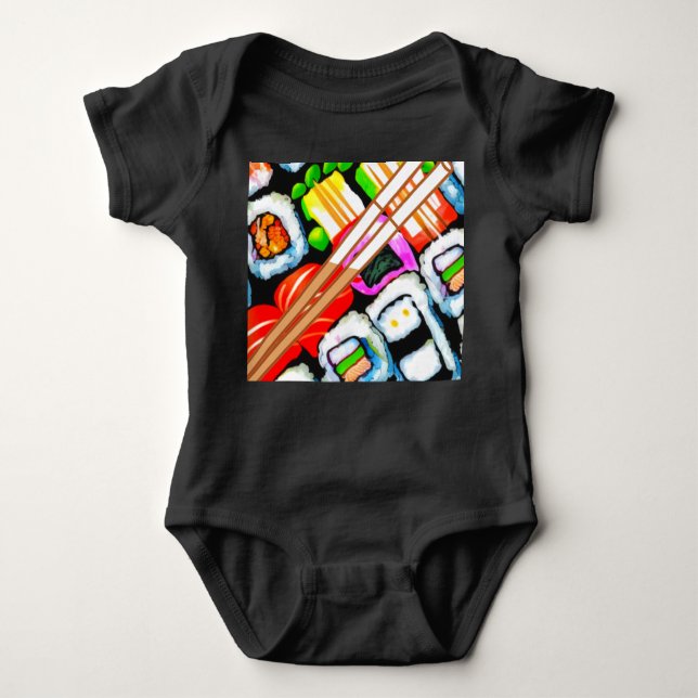 Pop Sushi T Shirt (Framsida)