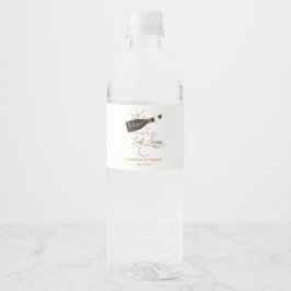 Pop the Sparkling Wine i´m changing my last name! Vattenflaskor Etikett