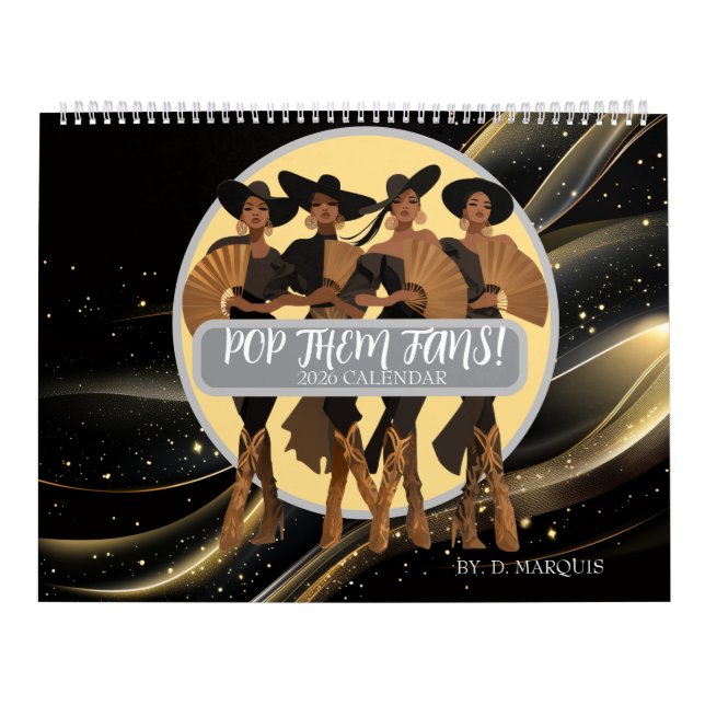 POP THEM FANS 2026 Calendar Kalender (Omslag)