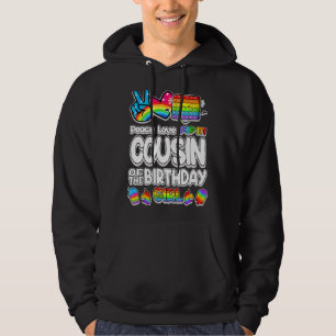 Pop till kuppen av födelsedagsfamiljen Kid Girl Le Hoodie