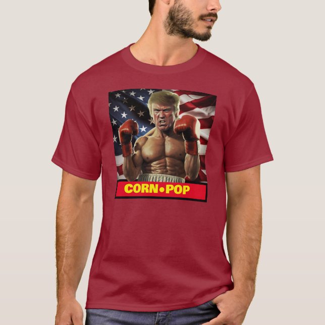Pop Trump i maj - Bidens mardröm T Shirt (Framsida)