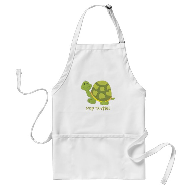 Pop Turtle! Förkläde (Framsidan)