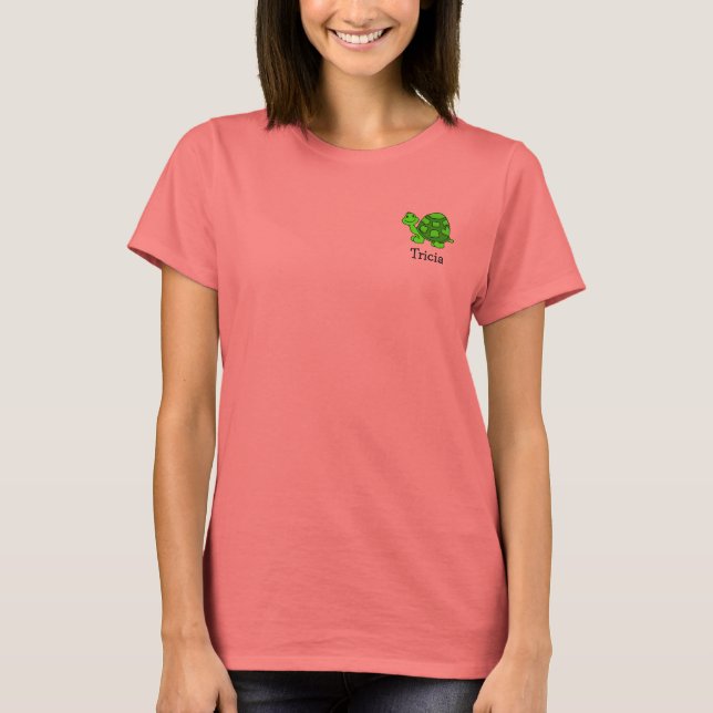 Pop Turtle Logotyp Tröja (Framsida)