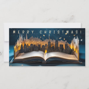 Pop-up Bok City vid midnatt 2 God jul FC