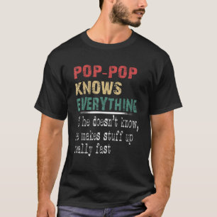 Pop vet allt julmorsgåva t shirt