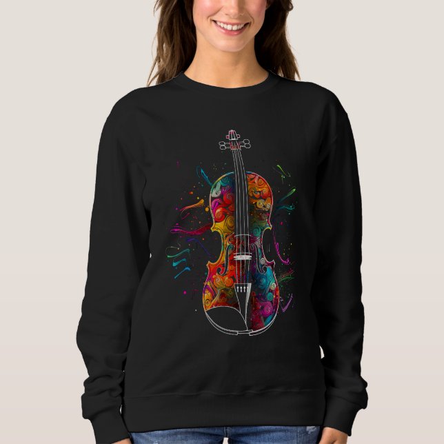 Pop Violinist T Shirt (Framsida)