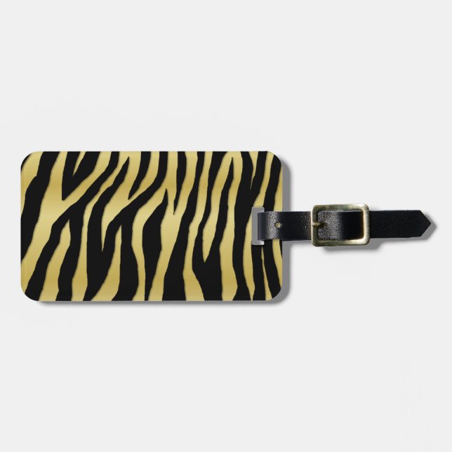 Pop Zebra Bagagebricka (Horisontell Framsida)