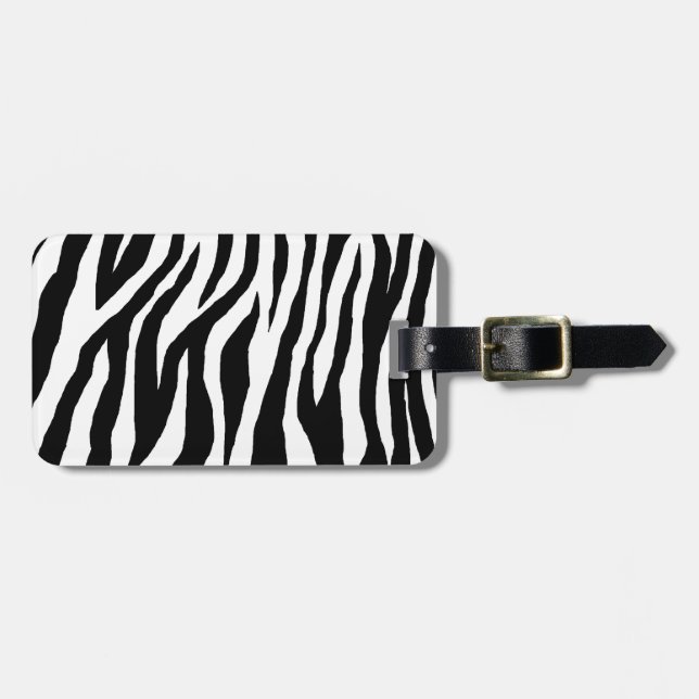 Pop Zebra Bagagebricka (Horisontell Framsida)