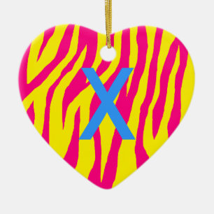Pop Zebra Julgransprydnad Keramik