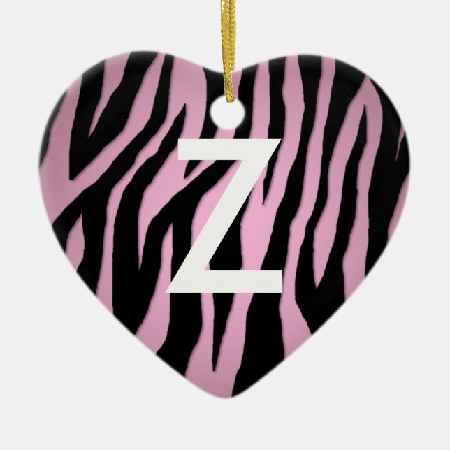 Pop Zebra Julgransprydnad Keramik (Framsidan)