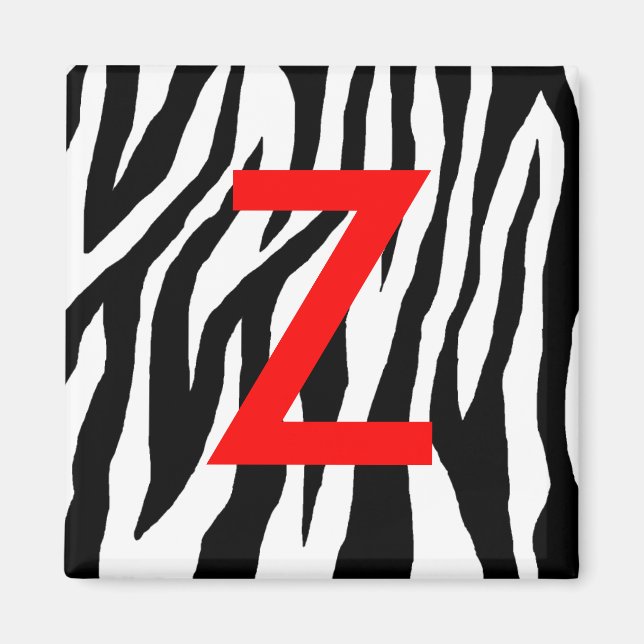Pop Zebra Magnet (Framsidan)