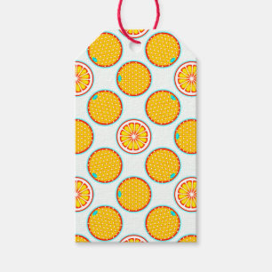 PopArt Citrus Presentetikett