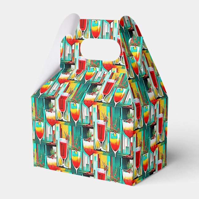 PopArt-julklackor Presentaskar (Framsidan Sidan)