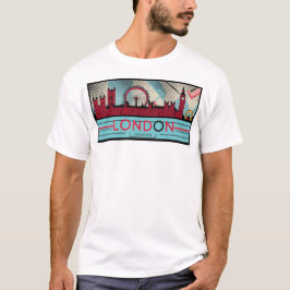 PopArt London Skyline 1 T Shirt
