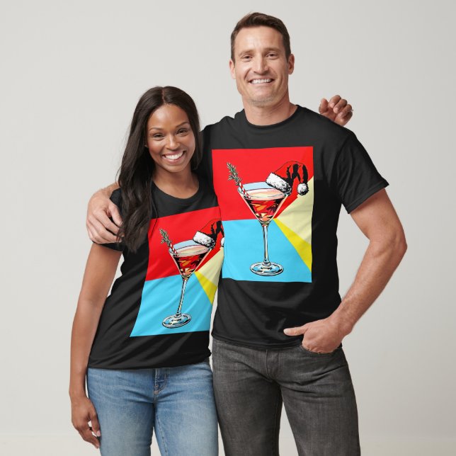 PopArt Tomte Martini T Shirt (Unisex)